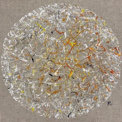 Painting La Dune by Cantin Rose | Painting Abstract Acrylic Minimalist