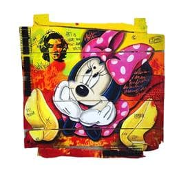 Peinture Mi <3 Ni par Molla Nathalie  | Tableau Street Art Icones Pop