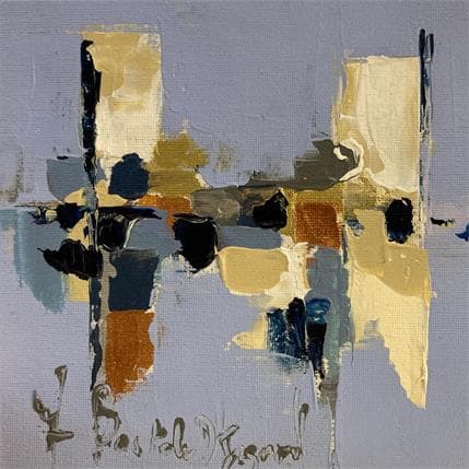 Gemälde En hiver von Bastide d´Izard Armelle | Gemälde Abstrakt Öl Landschaften, Pop-Ikonen