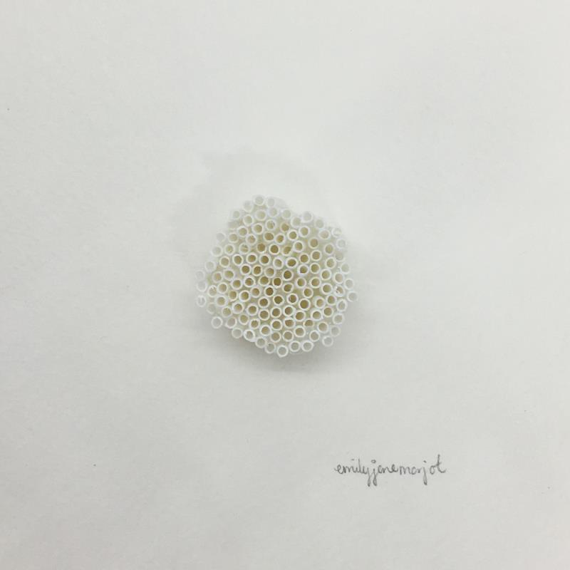 Painting EJM 003 by Marjot Emily Jane  | Painting Raw art Subject matter Minimalist