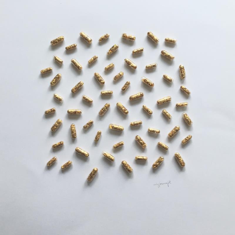 Painting vrac pills by Marjot Emily Jane  | Painting Abstract Subject matter Minimalist