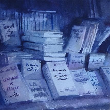 Peinture Littérature classique... ou pas ! par Abbatucci Violaine | Tableau Figuratif Aquarelle Natures mortes