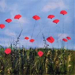 Peinture Echapée par Guillet Jerome | Tableau Figuratif Huile Paysages