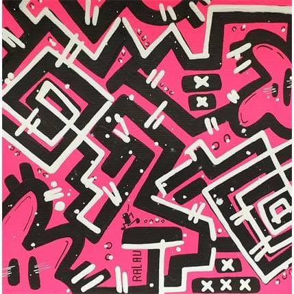 Painting Choke moi by Ralau | Painting Street art Acrylic Pop icons