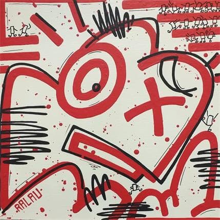 Peinture Aie par Ralau | Tableau Street Art Acrylique Icones Pop