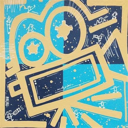 Painting Michel by Ralau | Painting Street art Acrylic Pop icons