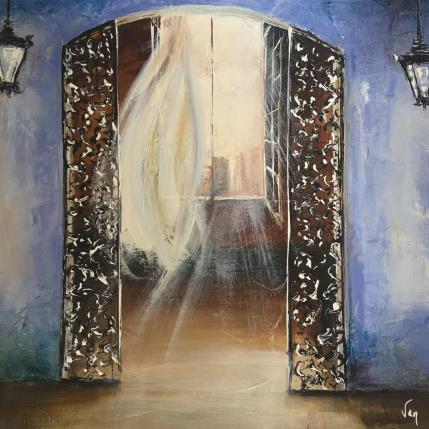 Peinture Welcome par Vinnie | Tableau Figuratif Huile Scènes de vie