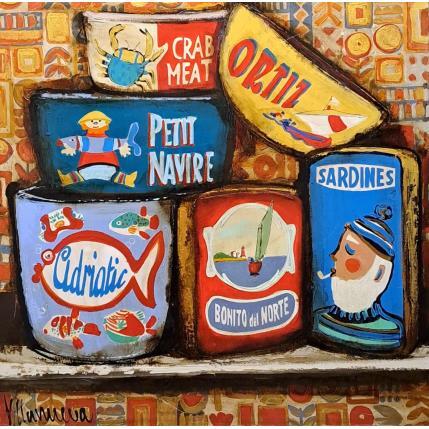 Peinture Despensa par Villanueva Puigdelliura Natalia | Tableau Figuratif Huile Marine