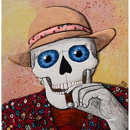 Painting Fumador habana by Geiry | Painting Raw art Pop icons