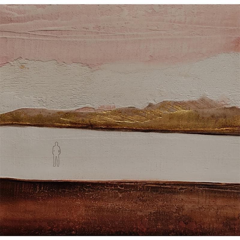 Pintura Luce d'Autunno por Roma Gaia | Pintura Figurativo Minimalista