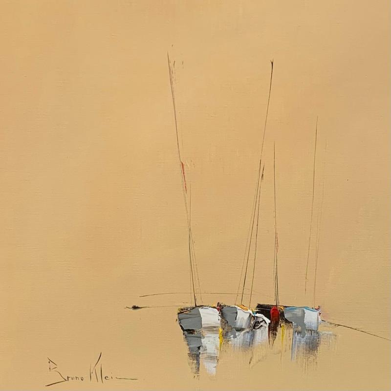 Peinture Petite composition marine par Klein Bruno | Tableau Figuratif Marine Huile
