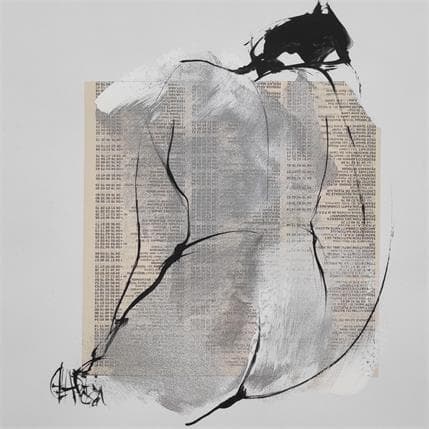 Gemälde Journal intime 3 von Chaperon Martine | Gemälde Figurativ Acryl Akt