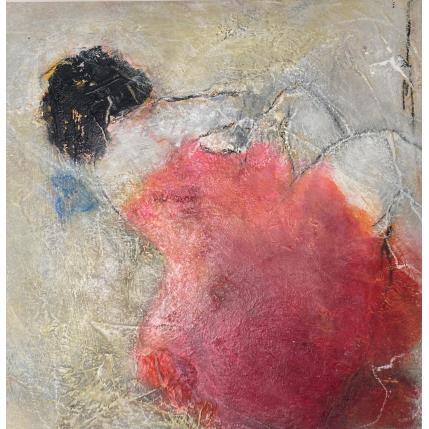 Painting Un papillon sur mon épaule by Kerbastard Béatrice | Painting Figurative Acrylic Nude