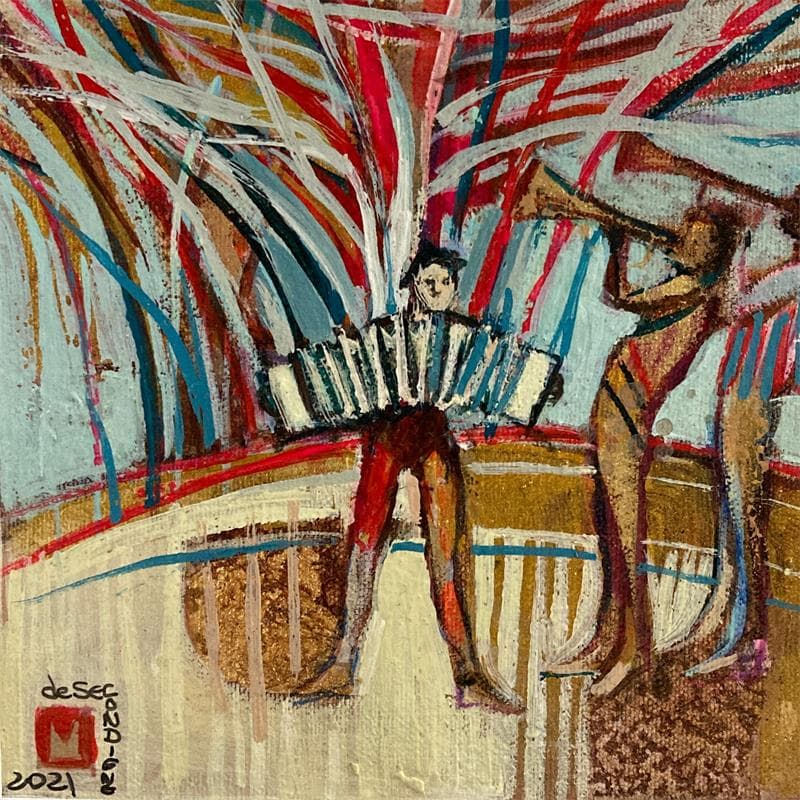 Painting All that's jazz by Machi | Painting Oil Acrylic Ink