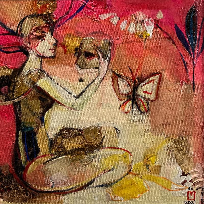 Painting To be or not... by Machi | Painting Oil Acrylic Ink