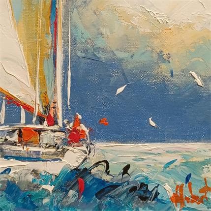 Painting Après l'orage by Hébert Franck | Painting  Oil