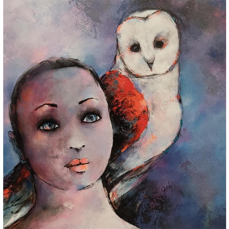 Peinture N19 par Abiy | Tableau Figuratif Scènes de vie Huile