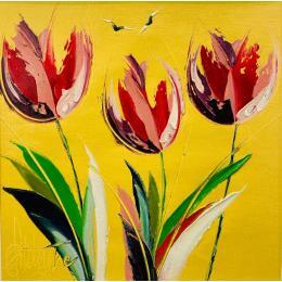 Peinture passion intense par Fonteyne David | Tableau Figuratif Acrylique, Huile