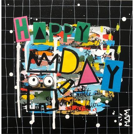 Peinture Happy day par Mam | Tableau Acrylique