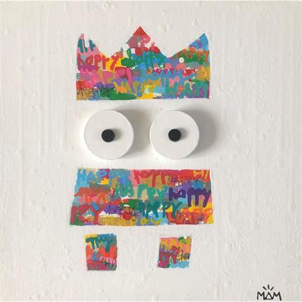 Peinture Ma pote mona par Mam | Tableau Acrylique