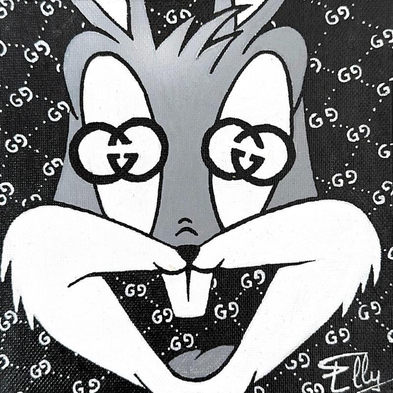 Painting Gucci Rab’ by Elly | Painting Pop-art Pop icons Acrylic