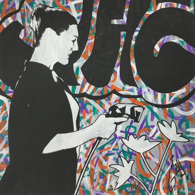 Gemälde day off von Di Vicino Gaudio Alessandro | Gemälde Street art Alltagsszenen Graffiti Acryl