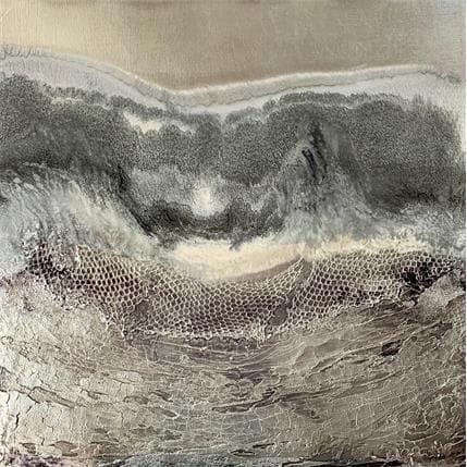 Peinture 754 Quartz Smoke par Depaire Silvia | Tableau Abstrait Acrylique minimaliste