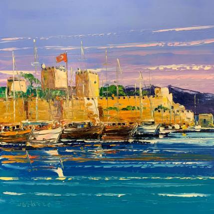 Peinture Bodrum castel par Corbière Liisa | Tableau