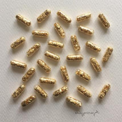 Painting Vrac Pills by Marjot Emily Jane  | Painting Abstract Minimalist