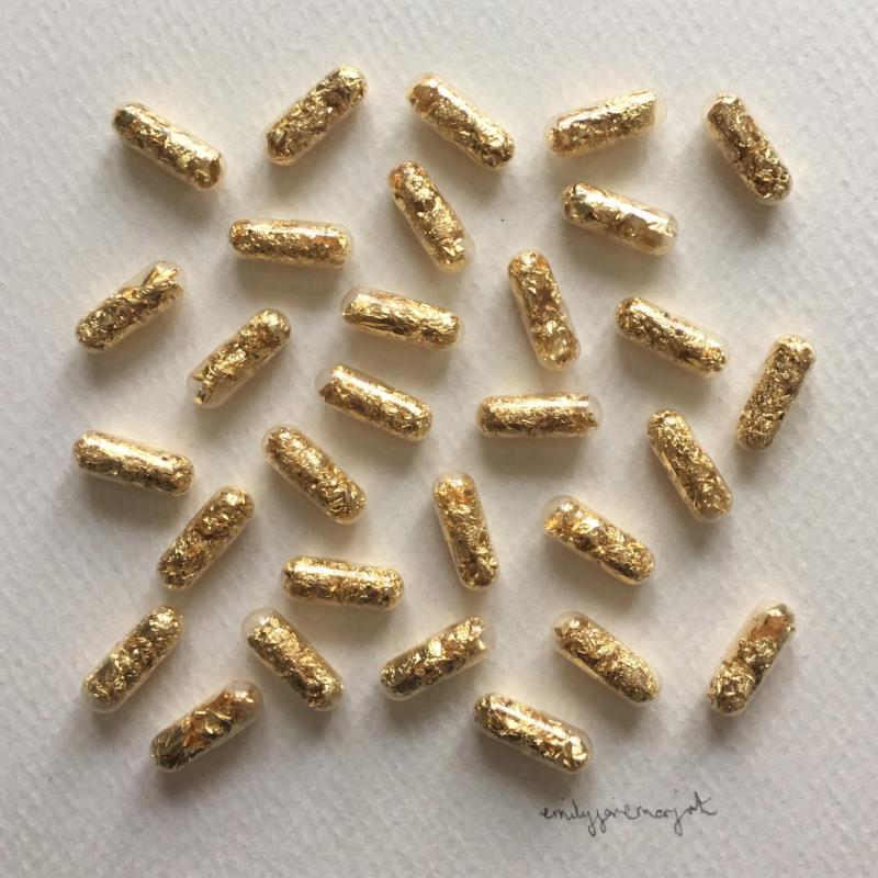 Painting Vrac Pills by Marjot Emily Jane  | Painting Abstract Subject matter Minimalist
