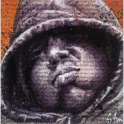 Painting B.I.G. by S4m | Painting Street art Acrylic Portrait