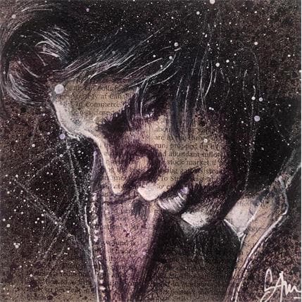 Painting Fred by S4m | Painting Street art Acrylic Portrait