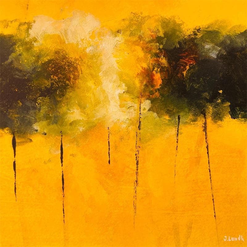 Painting Poetry Garden by Lundh Jonas | Painting Acrylic