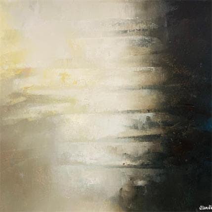 Peinture Stairs par Lundh Jonas | Tableau Figuratif Acrylique Minimaliste