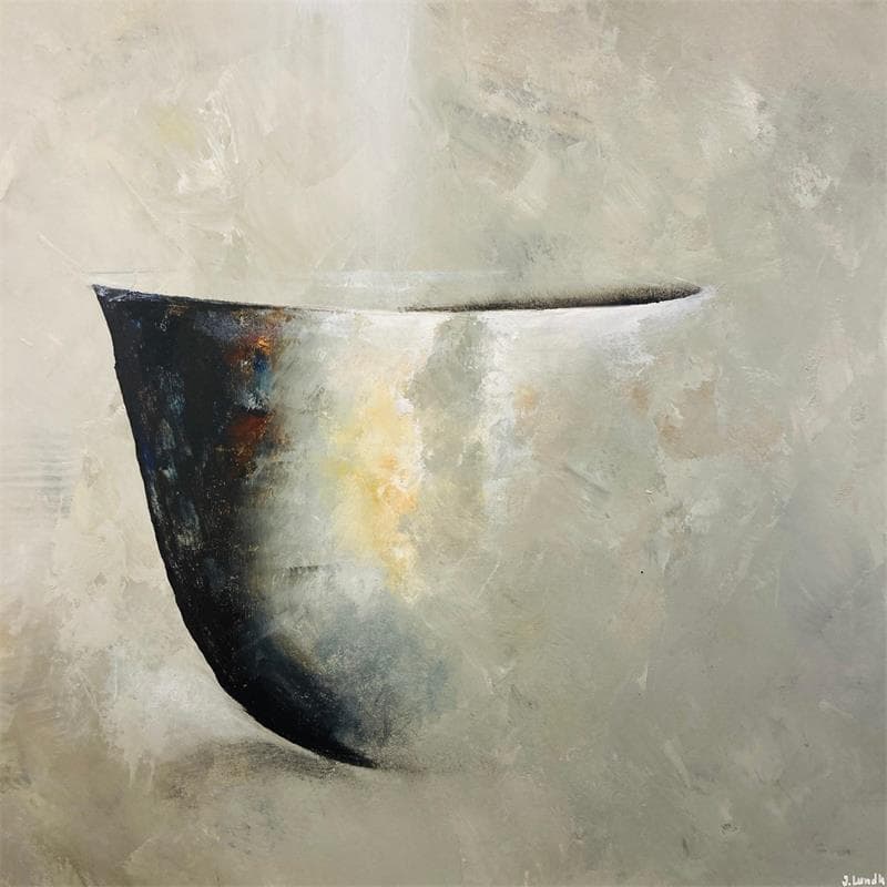 Pintura Bowl of Dream 3 por Lundh Jonas | Pintura Minimalista Acrílico