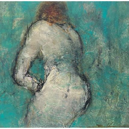 Painting Un flou de verdure by Kerbastard Béatrice | Painting  Acrylic, Charcoal, Pastel