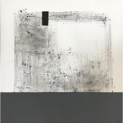 Peinture Compoz par Reymann Daniel | Tableau Abstrait Acrylique Minimaliste