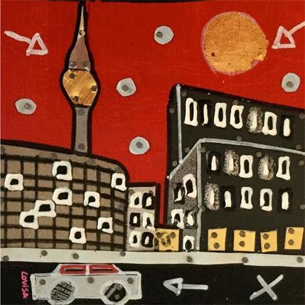 Painting Alex tower 2 by Lovisa | Painting Street art Urban