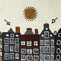 Peinture Daily 7 par Lovisa | Tableau Street Art Urbain