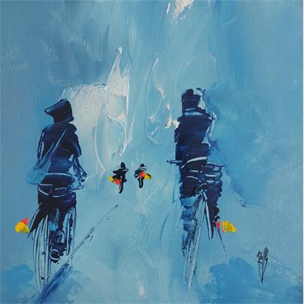 Peinture Balade song par Raffin Christian | Tableau Figuratif Huile scènes de vie