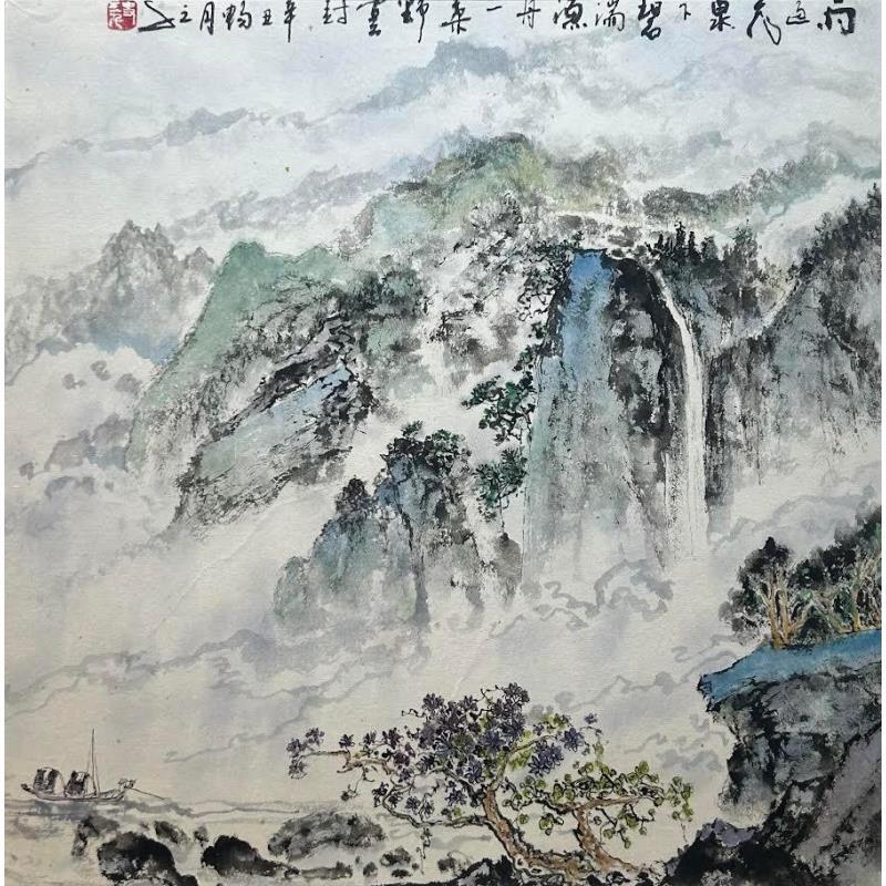 Gemälde Emotions von Sanqian | Gemälde