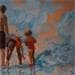 Painting Trésors de plage by Sand | Painting Figurative Life style Acrylic