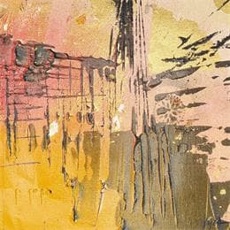 Painting Ma cathédrale - Cathédrale de Strasbourg by Horea | Painting Raw art Oil Minimalist, Urban