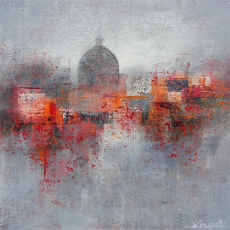 Peinture AWESOME par Coupette Steffi | Tableau Abstrait Urbain Acrylique
