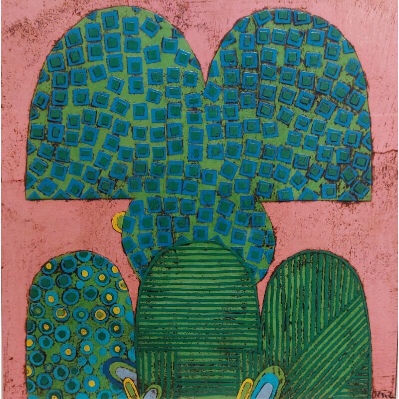 Painting nunca 12 by Ortiz Gustavo | Painting Gluing