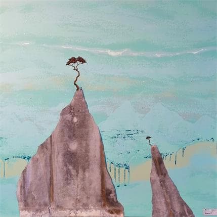 Painting Partage by Lemonnier  | Painting Raw art Landscapes, Minimalist