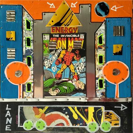 Painting Fancy truck by Lovisa | Painting Pop-art Urban