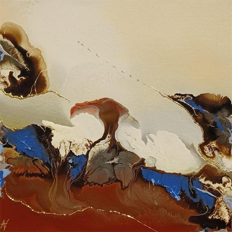 Peinture C1290 par Naen | Tableau Acrylique