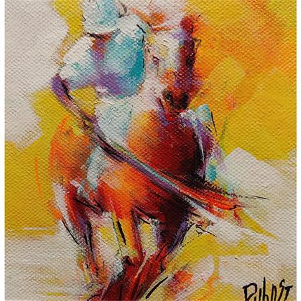 Peinture Chukka par Dubost | Tableau Figuratif Acrylique Animaux, Scènes de vie