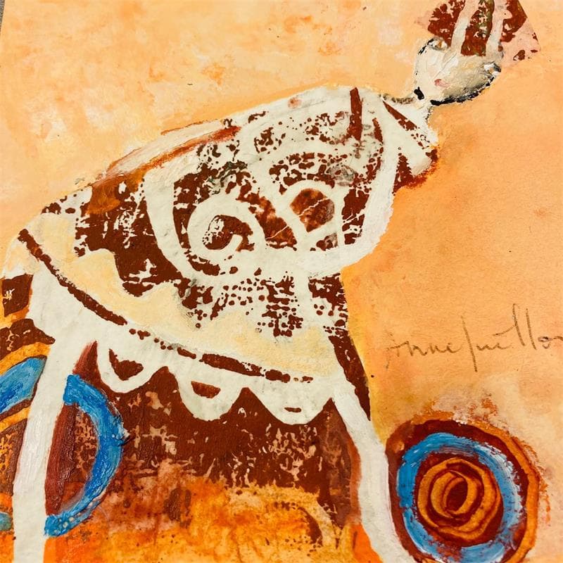 Gemälde PArcourir les distances von Guillon Anne | Gemälde